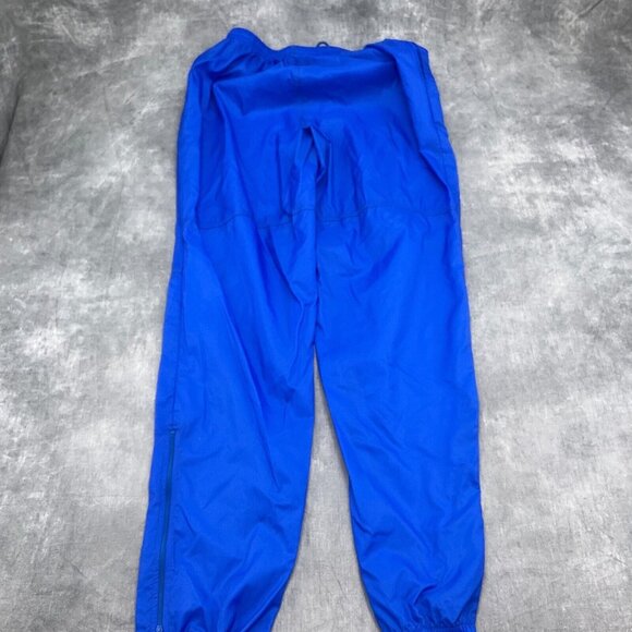 Nike Track Pants Women Large 26W x 33L Purple Logo Jogger Nylon Taper Windbreake - Picture 13 of 15